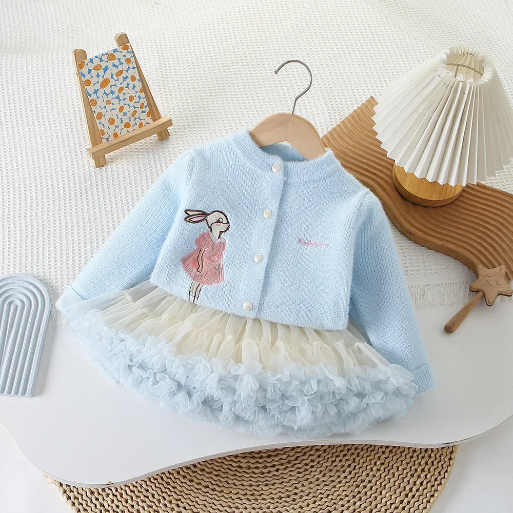 Комплекты трикотажной одежды для девочек, весенне-осенние детские шерстяные трикотажные свитера, пальто, юбки-пачки, комплект из 2 предметов, костюм для детской одежды, детская одежда
Комплекты трикотажной одежды для девочек, весенне-осенние детские шерстяные трикотажные свитера, пальто, юбки-пачки, комплект из 2 предметов, костюм для детской одежды, детская одежда