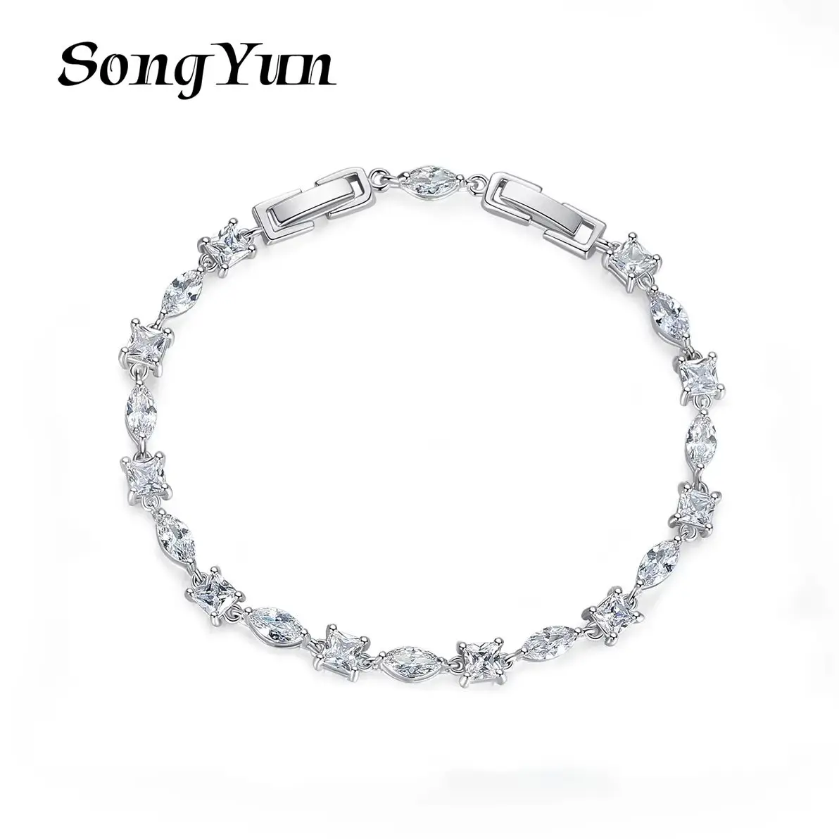 SYYG Jewelry MHT Quality Brass Bracelet Bangle Charm CZ 7A Zircon Bachelorette Gift Luxury Jewelry Women Bracelets Jewelry
SYYG Jewelry MHT Quality Brass Bracelet Bangle Charm CZ 7A Zircon Bachelorette Gift Luxury Jewelry Women Bracelets Jewelry