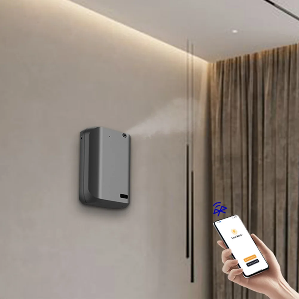 TEABLUM Mini Bluetooth Scent Diffuser Air Freshener Scent Diffuser Machine with for Bluetooth for Household and Business Use
TEABLUM Mini Bluetooth Scent Diffuser Air Freshener Scent Diffuser Machine with for Bluetooth for Household and Business Use