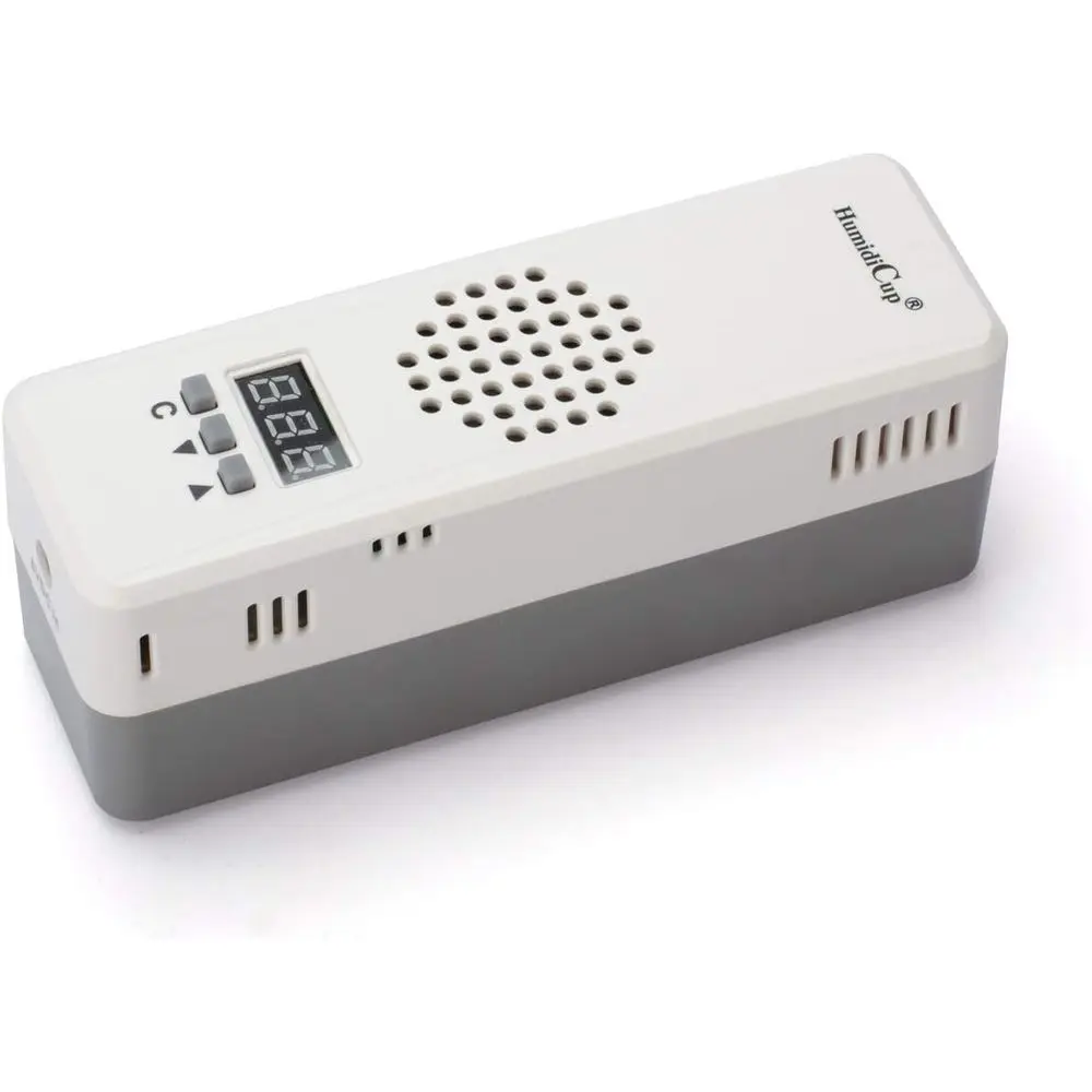 Compact Cigar Humidor, 40-150 Capacity, Adjustable Humidity 40%-90%, Reliable Control
Compact Cigar Humidor, 40-150 Capacity, Adjustable Humidity 40%-90%, Reliable Control