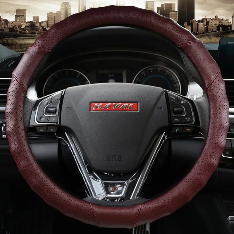 For HAVAL H6 H7 H2S H6coupe Universal Car Steering Wheel Cover Sports Version Circular Type Interior Accessories Genuine Leather
For HAVAL H6 H7 H2S H6coupe Universal Car Steering Wheel Cover Sports Version Circular Type Interior Accessories Genuine Leather