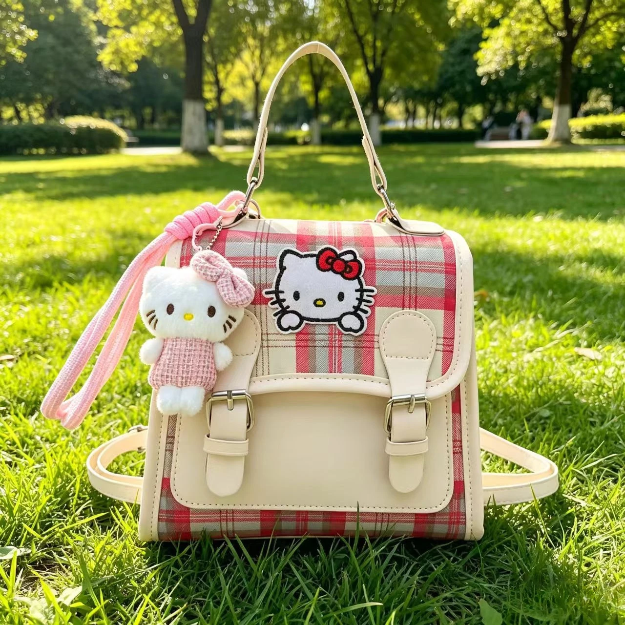 Sanrio Hello Kitty Crossbody Bag School Bag Travel Backpack Vacation Style Sweet Backpack for College Students
Sanrio Hello Kitty Crossbody Bag School Bag Travel Backpack Vacation Style Sweet Backpack for College Students