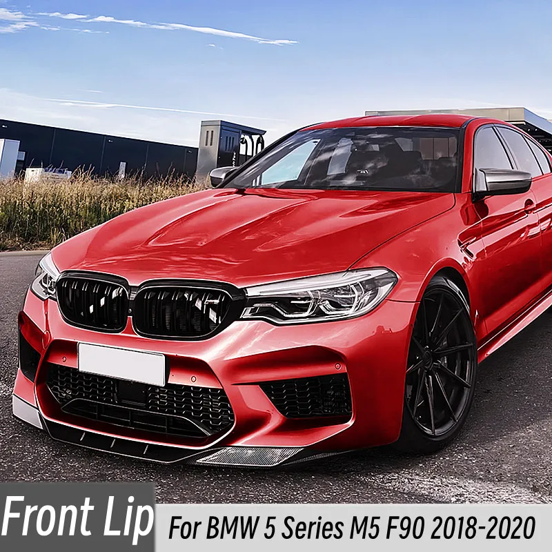 For 2018-2020 BMW 5 Series M5 F90 3pcs/Set Carbon Black Car Front Bumper Lip Chin Spoiler Bodykit Exterior Tuning Accessories
For 2018-2020 BMW 5 Series M5 F90 3pcs/Set Carbon Black Car Front Bumper Lip Chin Spoiler Bodykit Exterior Tuning Accessories