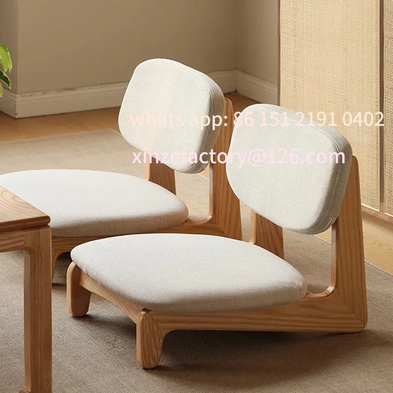 Customizable Richome Furniture Wood Tatami Tea Modern Simple Living Room Low Stool Oak Balcony Armless Chair
Customizable Richome Furniture Wood Tatami Tea Modern Simple Living Room Low Stool Oak Balcony Armless Chair