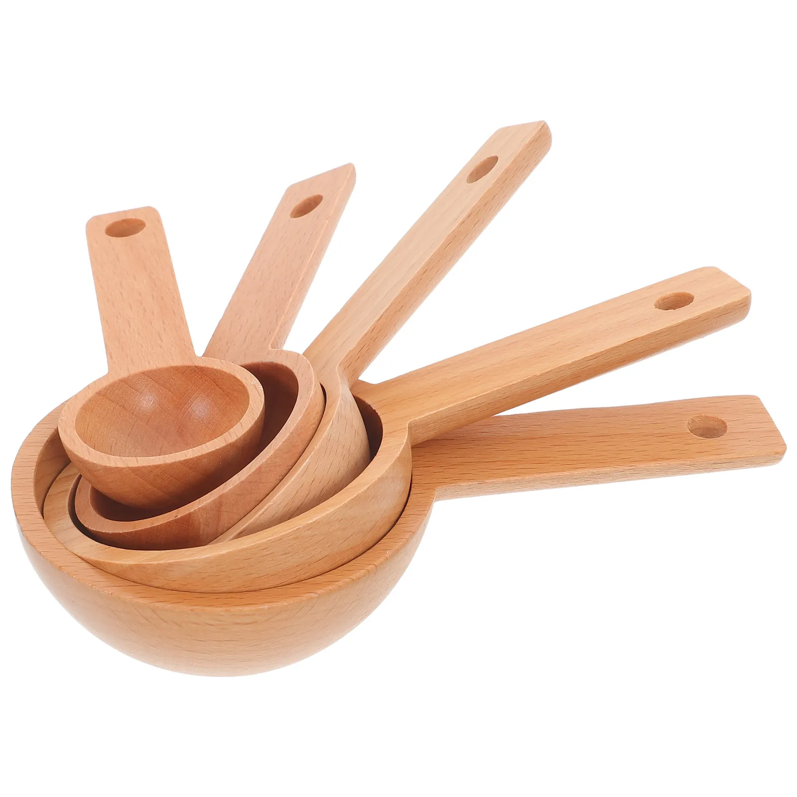 5pcs Measuring Spoon Set Wooden Beech Coffee Scoop Spoons for Canisters Teaspoons Dry Ingredients Liquid Kitchen Tools
5pcs Measuring Spoon Set Wooden Beech Coffee Scoop Spoons for Canisters Teaspoons Dry Ingredients Liquid Kitchen Tools