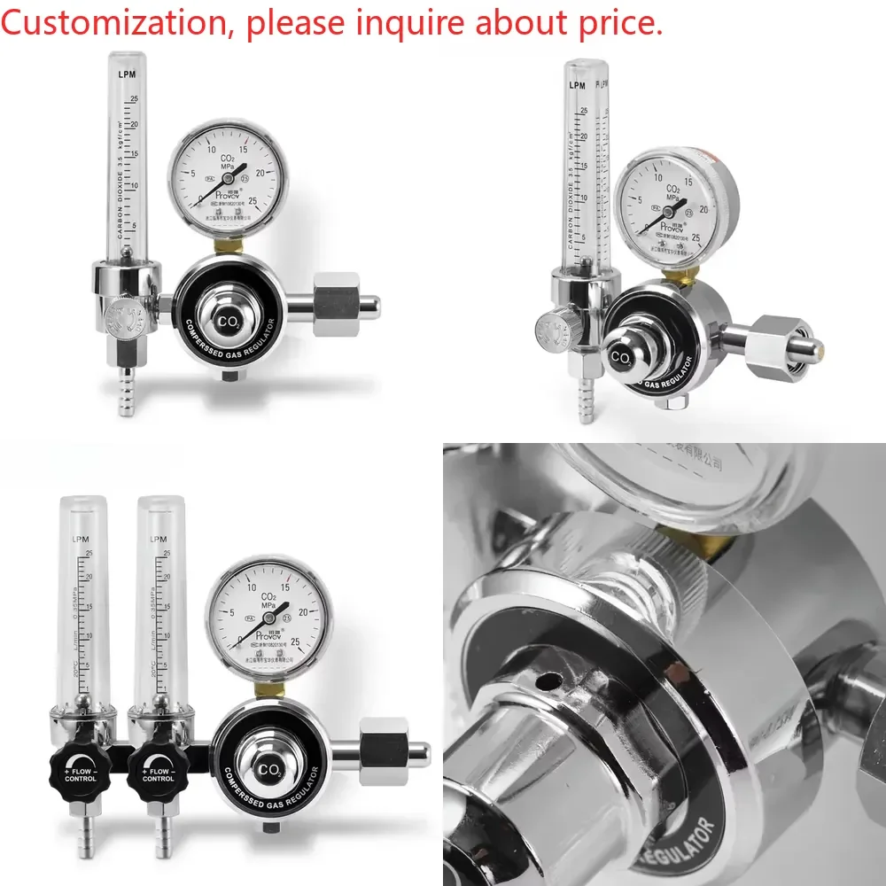 Hot saleCO2 flowmeter CO2 tank regulator with 8mm push-fit connection
Hot saleCO2 flowmeter CO2 tank regulator with 8mm push-fit connection