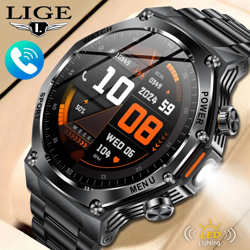 2026 New Men's Smart Watch 800mAh Outdoor Sports Fitness Watches Men Health Monitoring Bluetooth Call Smartwatch for Android iOS
2026 New Men's Smart Watch 800mAh Outdoor Sports Fitness Watches Men Health Monitoring Bluetooth Call Smartwatch for Android iOS