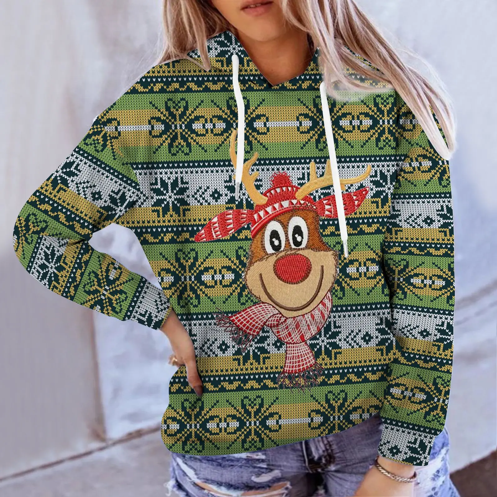 2025 New Autumn/Winter Christmas Men's and Women's Hooded Sweater Sweatshirt Long Sleeve Shirt Hooded Sweater
2025 New Autumn/Winter Christmas Men's and Women's Hooded Sweater Sweatshirt Long Sleeve Shirt Hooded Sweater