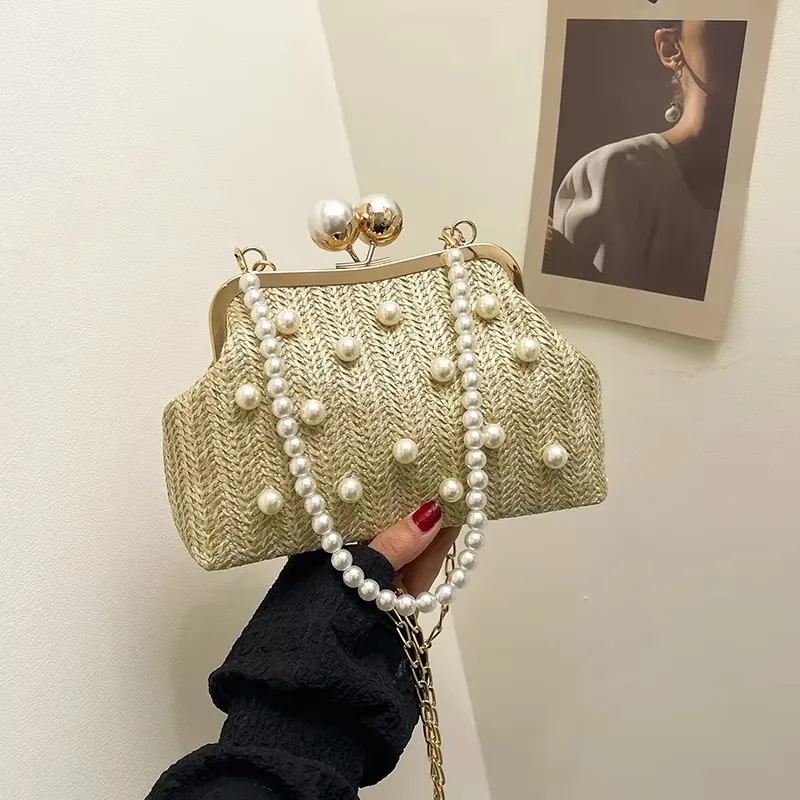 Сумки на плечо с цепочкой и бисером, чувство роскоши, хит продаж 2023 года, сумки через плечо, популярные универсальные модные сумки для ужина
Сумки на плечо с цепочкой и бисером, чувство роскоши, хит продаж 2023 года, сумки через плечо, популярные универсальные модные сумки для ужина