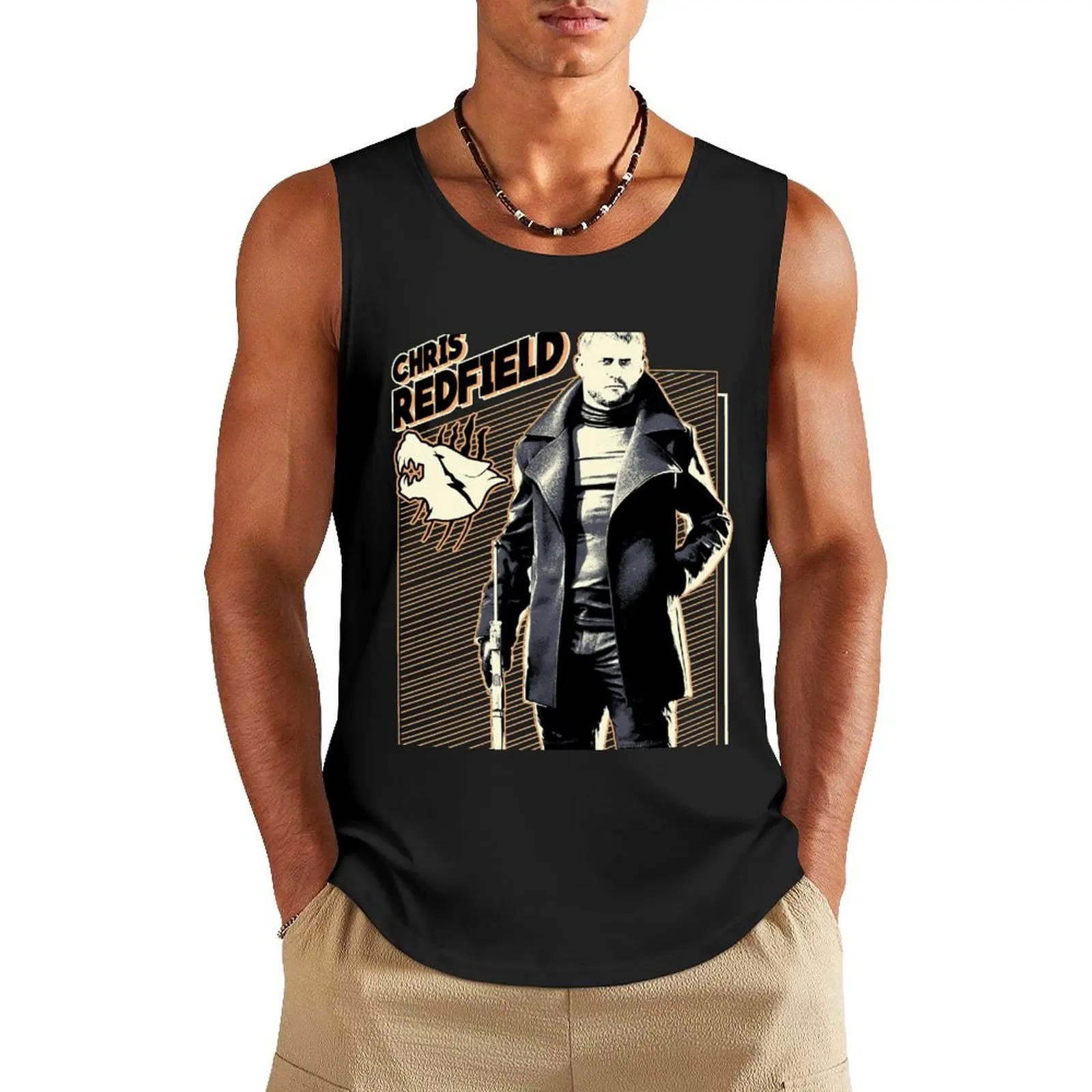 Chris Redfield Hound Wolf Squad Tank Top sleeveless shirt man gym men gym clothing T-shirts men Vest male
Chris Redfield Hound Wolf Squad Tank Top sleeveless shirt man gym men gym clothing T-shirts men Vest male