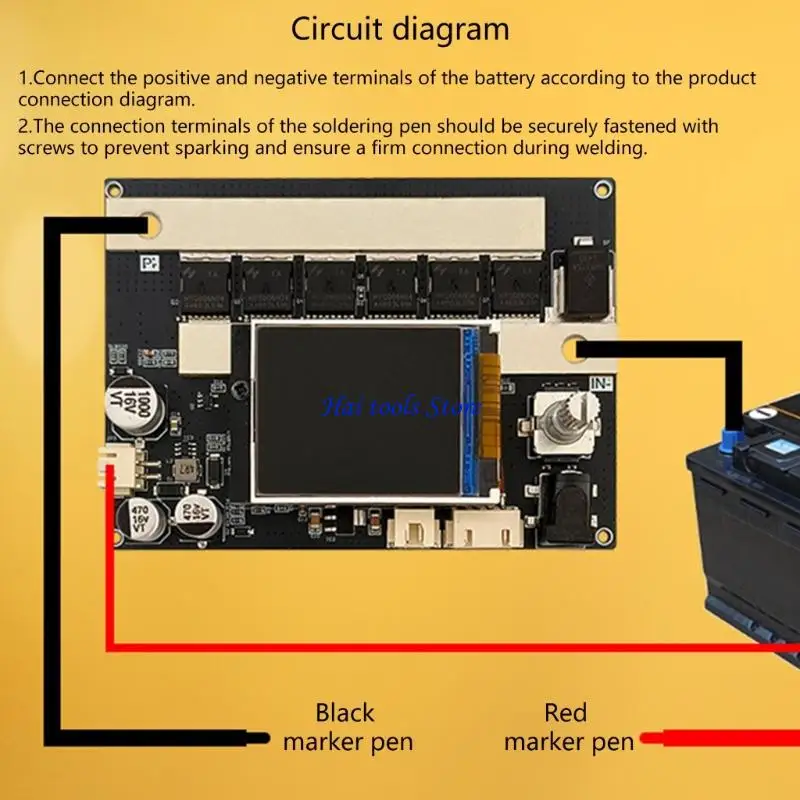 X37E DIY Handheld Battery Spots Welder Welding Machine Device For 18650 Packs Featuring High Current Output Detachable Pen
X37E DIY Handheld Battery Spots Welder Welding Machine Device For 18650 Packs Featuring High Current Output Detachable Pen