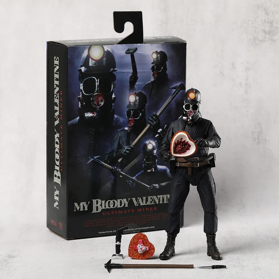 Подвижная экшн-фигурка NECA My Bloody Valentine Miner, коллекционные игрушки из ПВХ, модель куклы
Подвижная экшн-фигурка NECA My Bloody Valentine Miner, коллекционные игрушки из ПВХ, модель куклы