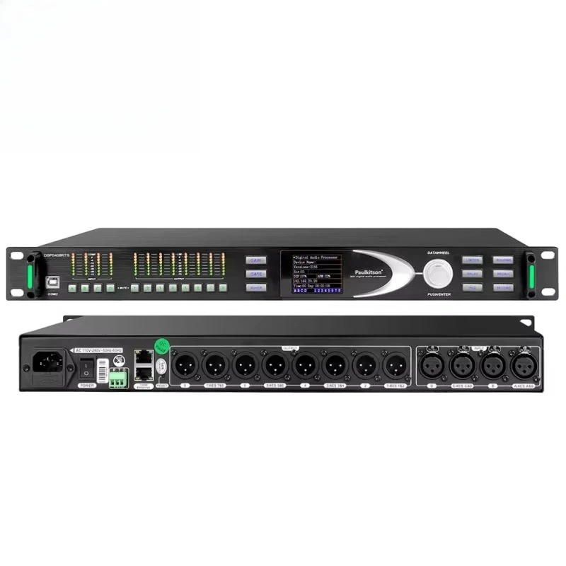 Paulkitson Processor DSP0408RTS Professional Dsp FIR AUTO AES Digital Audio Processor 4 In 8 Out 96 Khz Audio Processor
Paulkitson Processor DSP0408RTS Professional Dsp FIR AUTO AES Digital Audio Processor 4 In 8 Out 96 Khz Audio Processor