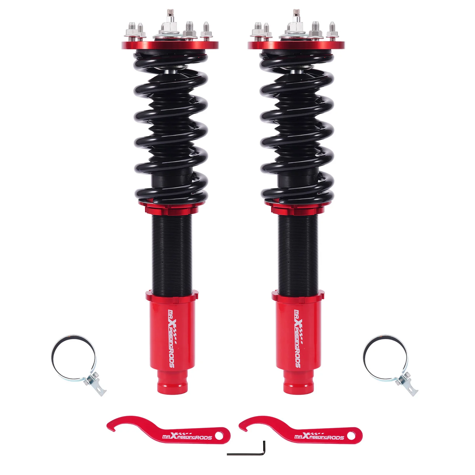 MaXpeedingrods Front Coilovers 24 Step Damping Adjustable For Acura TSX 2009-14
MaXpeedingrods Front Coilovers 24 Step Damping Adjustable For Acura TSX 2009-14