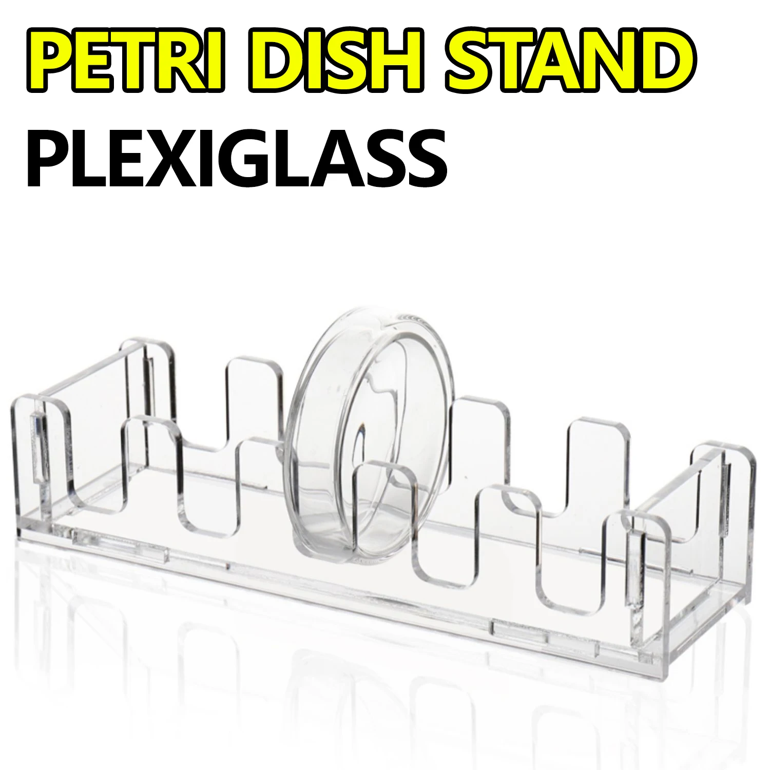 Plexiglass Petri dish rack 5 holes/10 holes Round dish rack vertically 60/75/90/100/120/150mm Experimental consumables
Plexiglass Petri dish rack 5 holes/10 holes Round dish rack vertically 60/75/90/100/120/150mm Experimental consumables