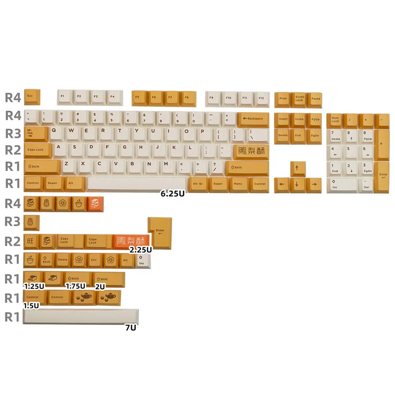 Колпачки для клавиш GMK Pineapple Cake, 133 клавиши Колпачки для клавиш PBT Cherry Profile DYE-SUB Персонализированные колпачки для клавиш GMK для механической клавиатуры
Колпачки для клавиш GMK Pineapple Cake, 133 клавиши Колпачки для клавиш PBT Cherry Profile DYE-SUB Персонализированные колпачки для клавиш GMK для механической клавиатуры