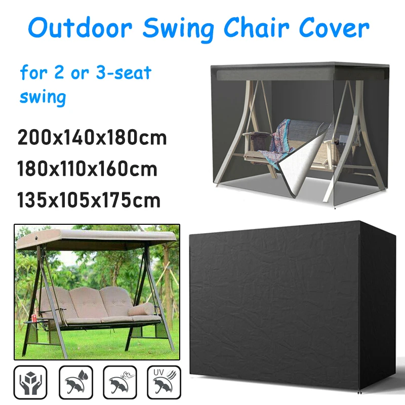 Swing Hammock Cover Garden Swing Cover 2-Seater 3-Seater Outdoor Garden Patio Protector Sun Shade Waterproof Chair Rain Cover
Swing Hammock Cover Garden Swing Cover 2-Seater 3-Seater Outdoor Garden Patio Protector Sun Shade Waterproof Chair Rain Cover