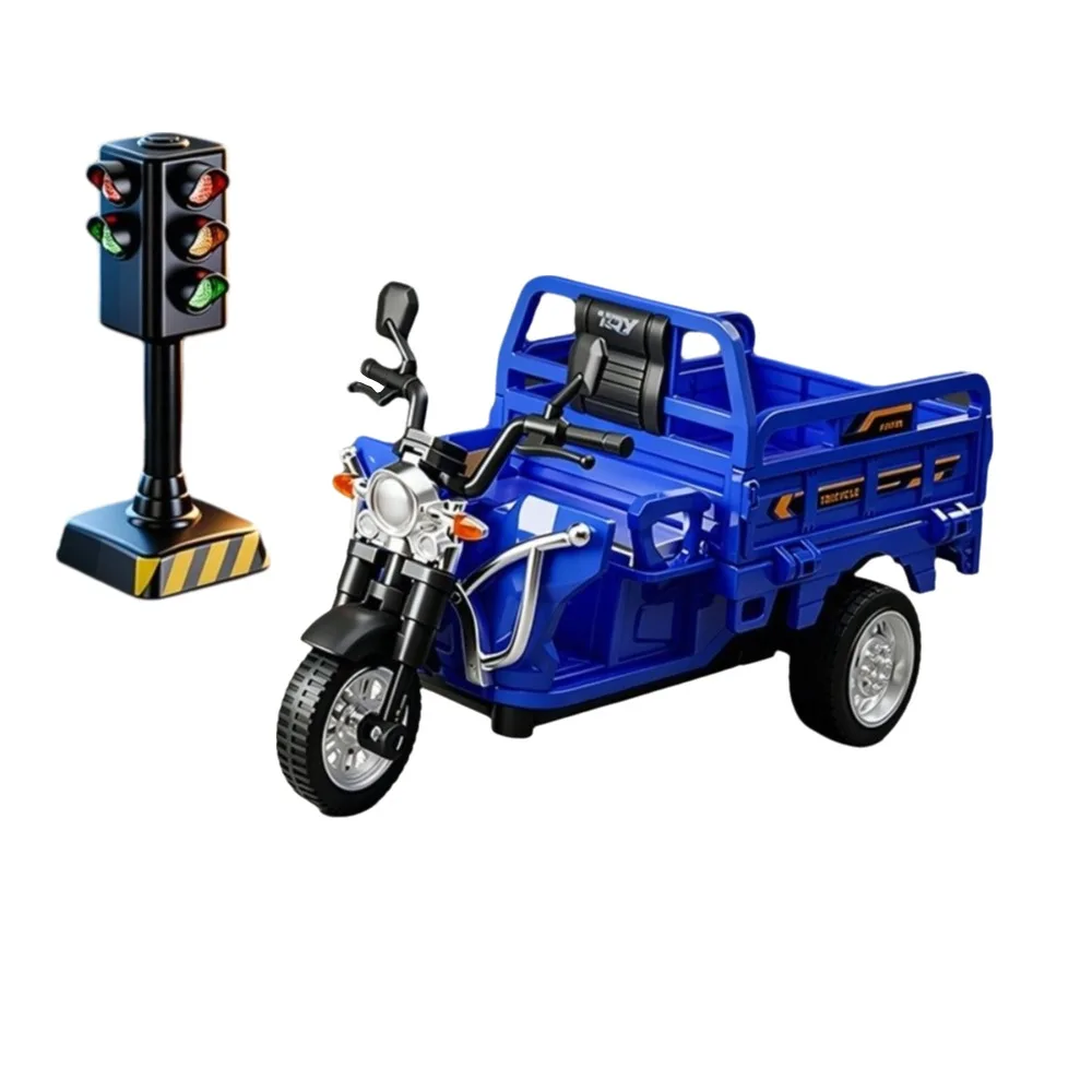 Plastic Simulation Tricycle Toy Inertia Driving Steerable Front Pull Back Truck Openable Seat Inertia Tricycle Model Kids Toys
Plastic Simulation Tricycle Toy Inertia Driving Steerable Front Pull Back Truck Openable Seat Inertia Tricycle Model Kids Toys