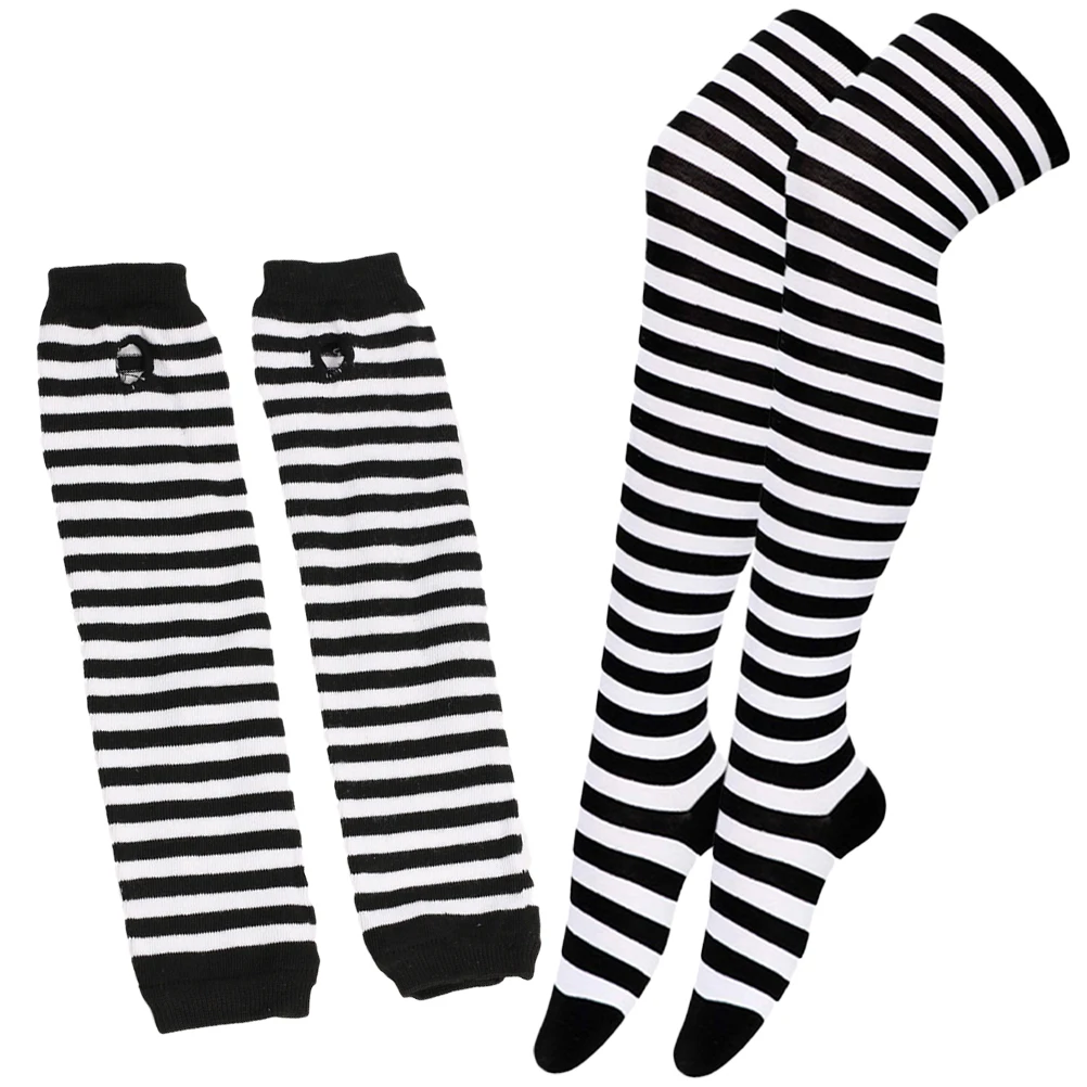 Women Arm Warmers Long Socks High Stockings Striped Tube Hands Sleeves Cozy Leg Windproof Winter Breathing Moisture Absorption
Women Arm Warmers Long Socks High Stockings Striped Tube Hands Sleeves Cozy Leg Windproof Winter Breathing Moisture Absorption