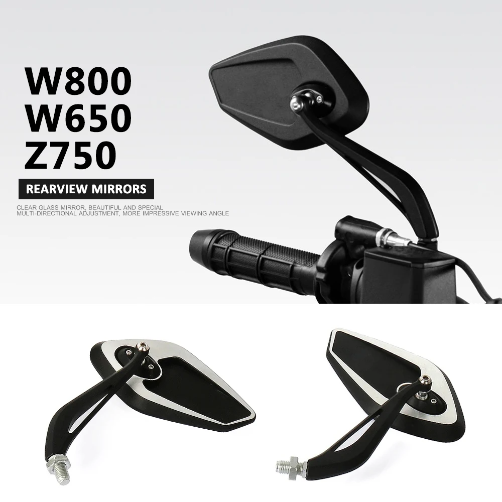 For Kawasaki W650 W800 Z 1000 Z1000 Z750R Z750 R New Motorcycle Rear View Mirrors Accessories Side Mirror Kit 2022 2021 2016
For Kawasaki W650 W800 Z 1000 Z1000 Z750R Z750 R New Motorcycle Rear View Mirrors Accessories Side Mirror Kit 2022 2021 2016