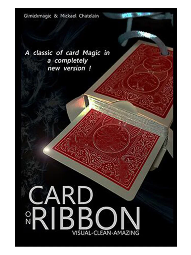 Карточка на ленте от Mickael Chatelain карточка магический трюк крупный план искусственные иллюзии
Карточка на ленте от Mickael Chatelain карточка магический трюк крупный план искусственные иллюзии