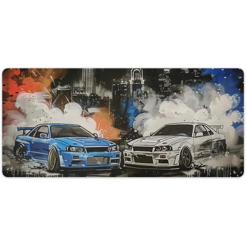 Аниме гоночный автомобиль игровой коврик для мыши японский JDM GTR большой настольный коврик механическая клавиатура расширительный коврик резиновая нескользящая оверлок
Аниме гоночный автомобиль игровой коврик для мыши японский JDM GTR большой настольный коврик механическая клавиатура расширительный коврик резиновая нескользящая оверлок