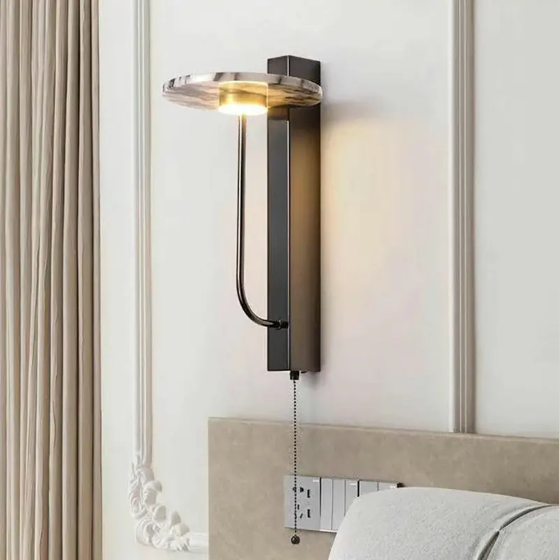 Новинка, настенный светильник из натурального камня с переключателем, атмосферное освещение, бра для внутреннего гостиной, столовой, спальни BB713WX
Новинка, настенный светильник из натурального камня с переключателем, атмосферное освещение, бра для внутреннего гостиной, столовой, спальни BB713WX