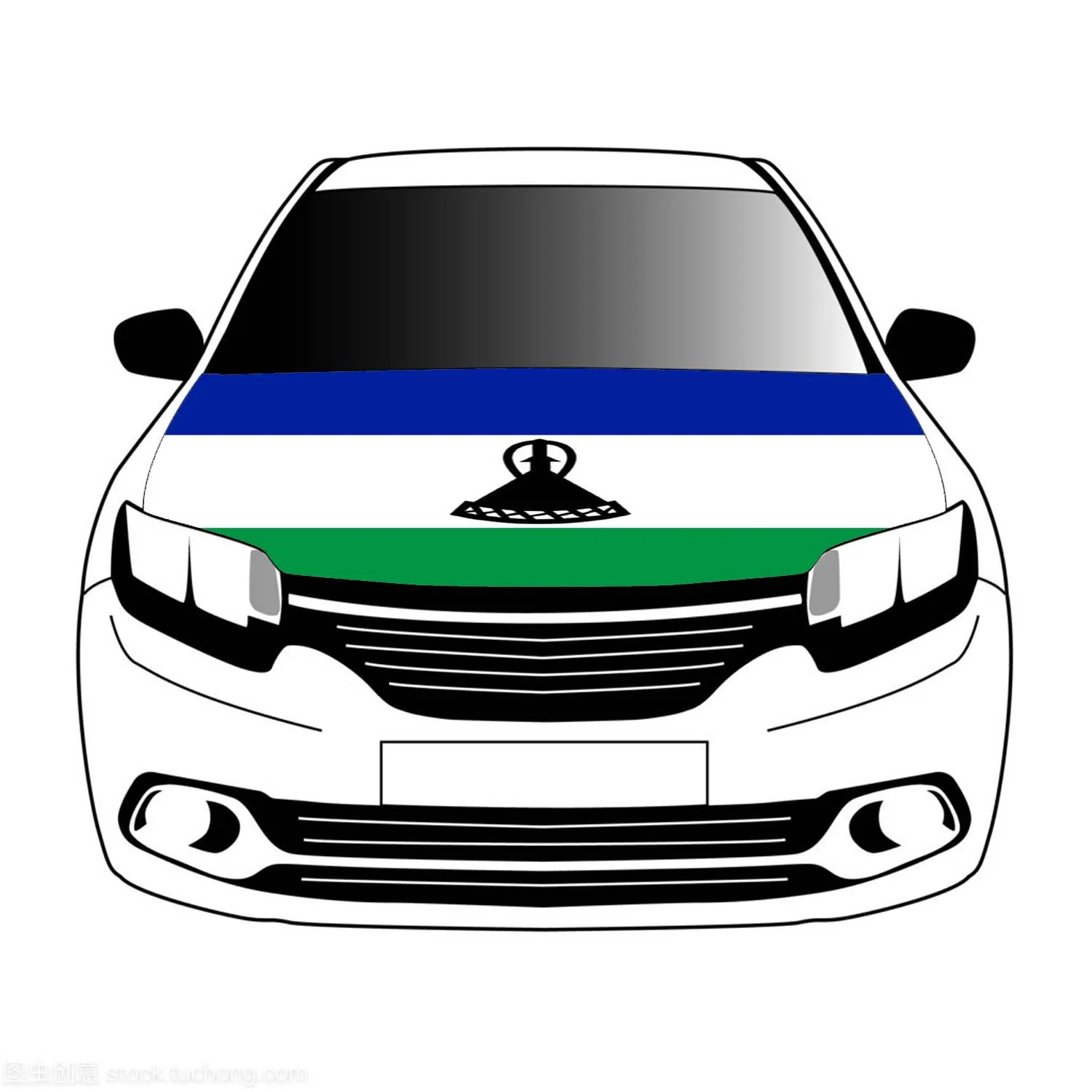 Lesotho flag flags car Hood cover 3.3x5ft/5x7ft 100% polyester banner Digital Printing Activities festivals and car use
Lesotho flag flags car Hood cover 3.3x5ft/5x7ft 100% polyester banner Digital Printing Activities festivals and car use