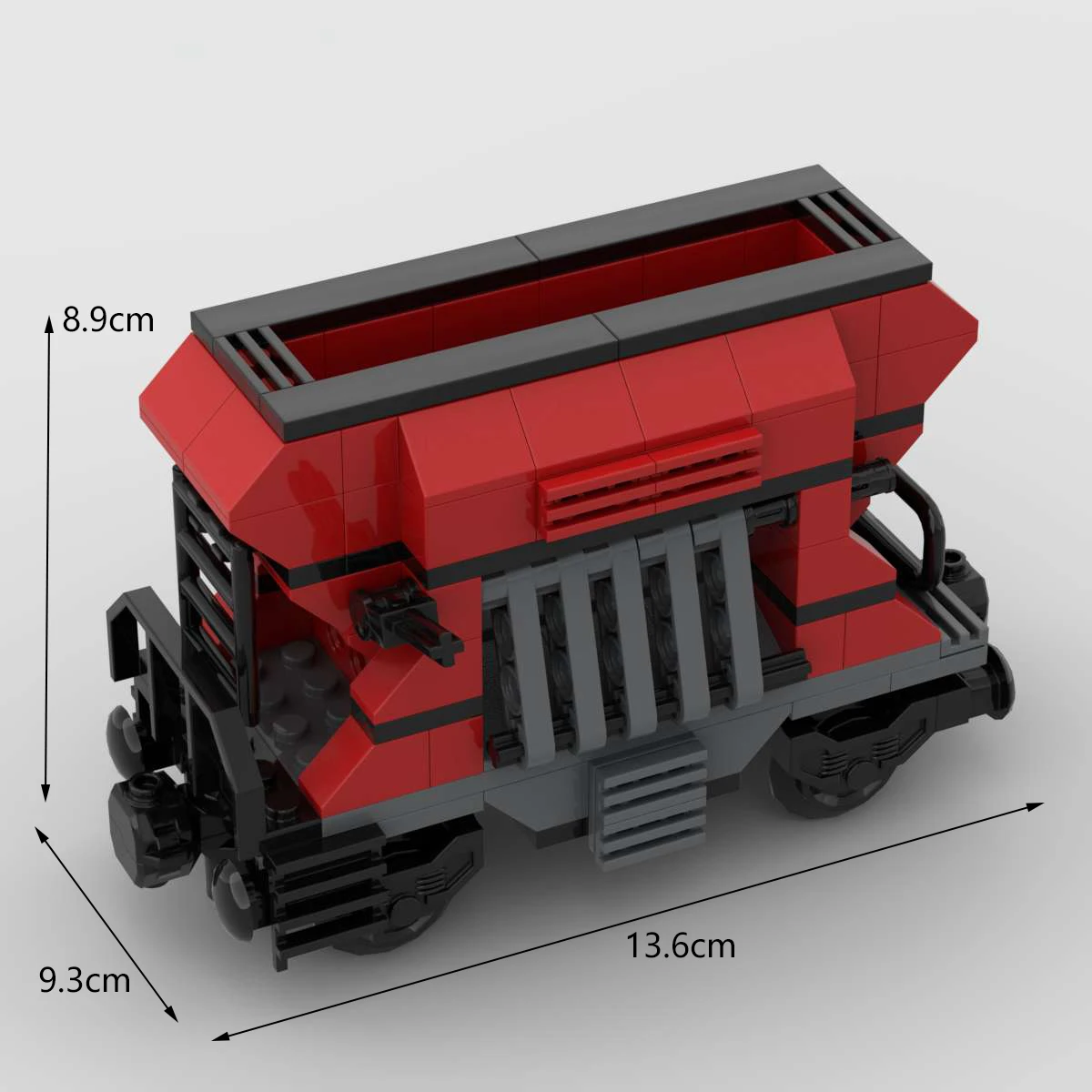 MOC Building Block Model Mining Funnel Train Simulated Railway Mining Car Scene Track Carriage Toy for Kids
MOC Building Block Model Mining Funnel Train Simulated Railway Mining Car Scene Track Carriage Toy for Kids