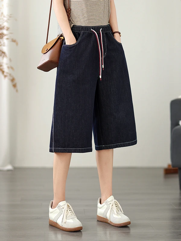 Лето 2023. Женские повседневные широкие джинсы с высокой талией и эластичной резинкой на талии с цветочной веревкой, завязанные большие размеры. Универсальные утягивающие брюки на семи футов.
Лето 2023. Женские повседневные широкие джинсы с высокой талией и эластичной резинкой на талии с цветочной веревкой, завязанные большие размеры. Универсальные утягивающие брюки на семи футов.