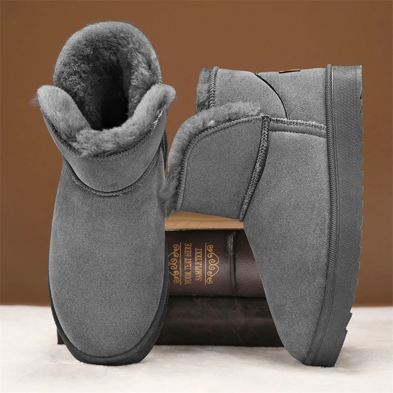 Замшевые зимние ботинки унисекс, мужские утепленные ботинки, удобные плюшевые зимние ботинки, мужские нескользящие мужские ботильоны на платформе botas de nieve
Замшевые зимние ботинки унисекс, мужские утепленные ботинки, удобные плюшевые зимние ботинки, мужские нескользящие мужские ботильоны на платформе botas de nieve