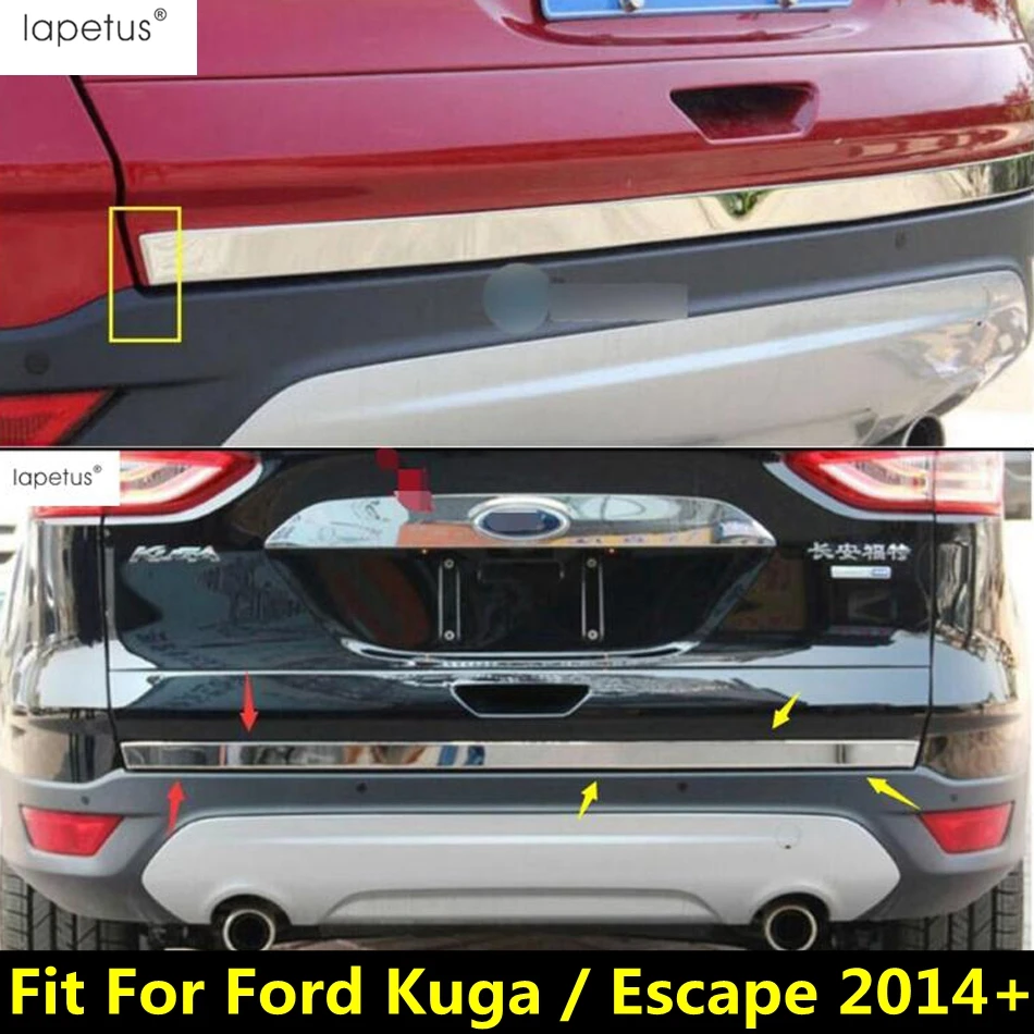 Lapetus Stainless Steel Exterior Refit Kit For Ford Kuga / Escape 2014 - 2019 Rear Trunk Tailgate Bottom Lid Strip Cover Trim
Lapetus Stainless Steel Exterior Refit Kit For Ford Kuga / Escape 2014 - 2019 Rear Trunk Tailgate Bottom Lid Strip Cover Trim