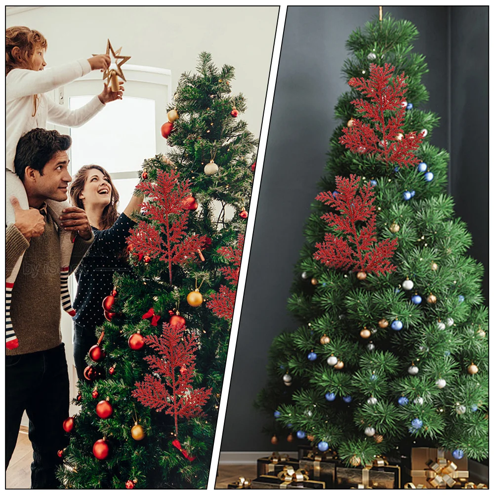 6Pcs Simulation Leaf Decor Glitter Artificial Plant Xmas Party Table Centerpiece DIY Craft Home Decor Party Layout Fake Plant
6Pcs Simulation Leaf Decor Glitter Artificial Plant Xmas Party Table Centerpiece DIY Craft Home Decor Party Layout Fake Plant