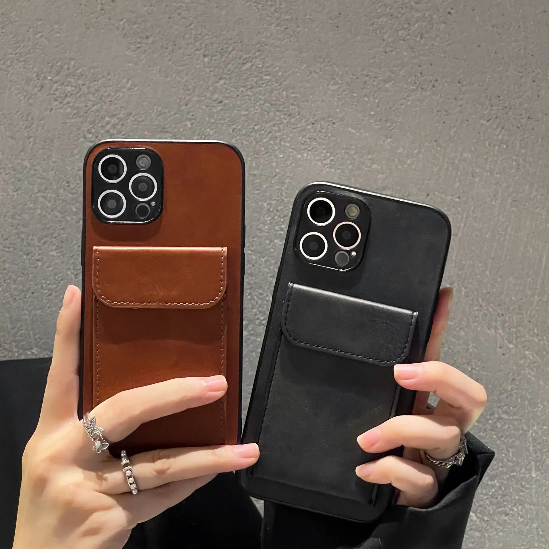 luxury Leather Card Holder Wallet New Case for iPhone 17 Pro Max 14 15 16 Pro Camera Lens Protection Fashion Cover
luxury Leather Card Holder Wallet New Case for iPhone 17 Pro Max 14 15 16 Pro Camera Lens Protection Fashion Cover