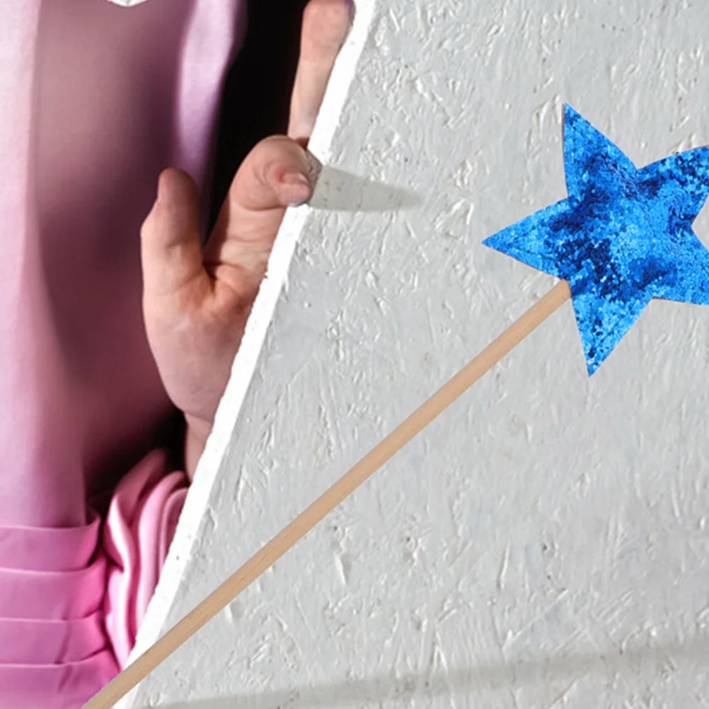 2pcs Props Lovely Fairy Multi-functional Star Shape Birthday Wand Fabric Child Halloween Costume Accessories Wooden
2pcs Props Lovely Fairy Multi-functional Star Shape Birthday Wand Fabric Child Halloween Costume Accessories Wooden