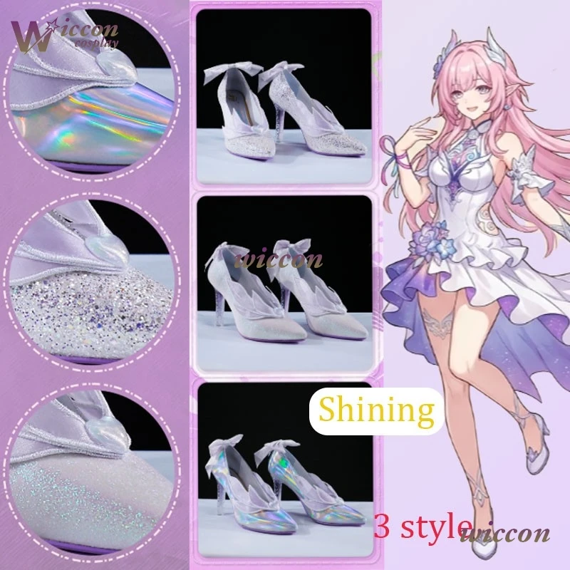 Honkai Star Rail SP Cyrene, обувь для косплея Cyrene, обувь на высоком каблуке с персонажем аниме, обувь для вечеринки на Хэллоуин для женщин
Honkai Star Rail SP Cyrene, обувь для косплея Cyrene, обувь на высоком каблуке с персонажем аниме, обувь для вечеринки на Хэллоуин для женщин