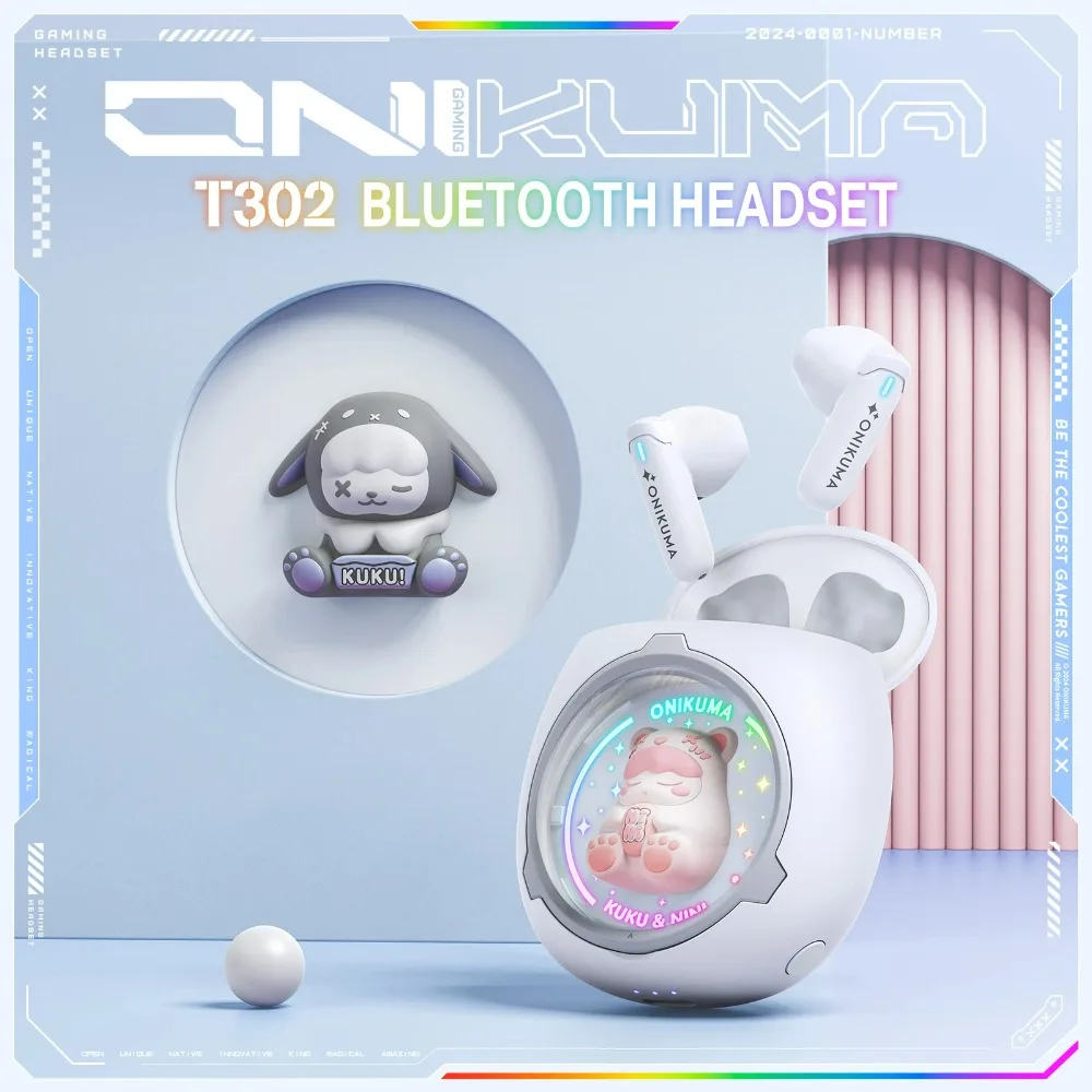 Original Onikuma Bluetooth Earbuds TWS Wireless Headphones RGB Earphones Noise Reduction Cute Waterproof Headset for Mac New
Original Onikuma Bluetooth Earbuds TWS Wireless Headphones RGB Earphones Noise Reduction Cute Waterproof Headset for Mac New