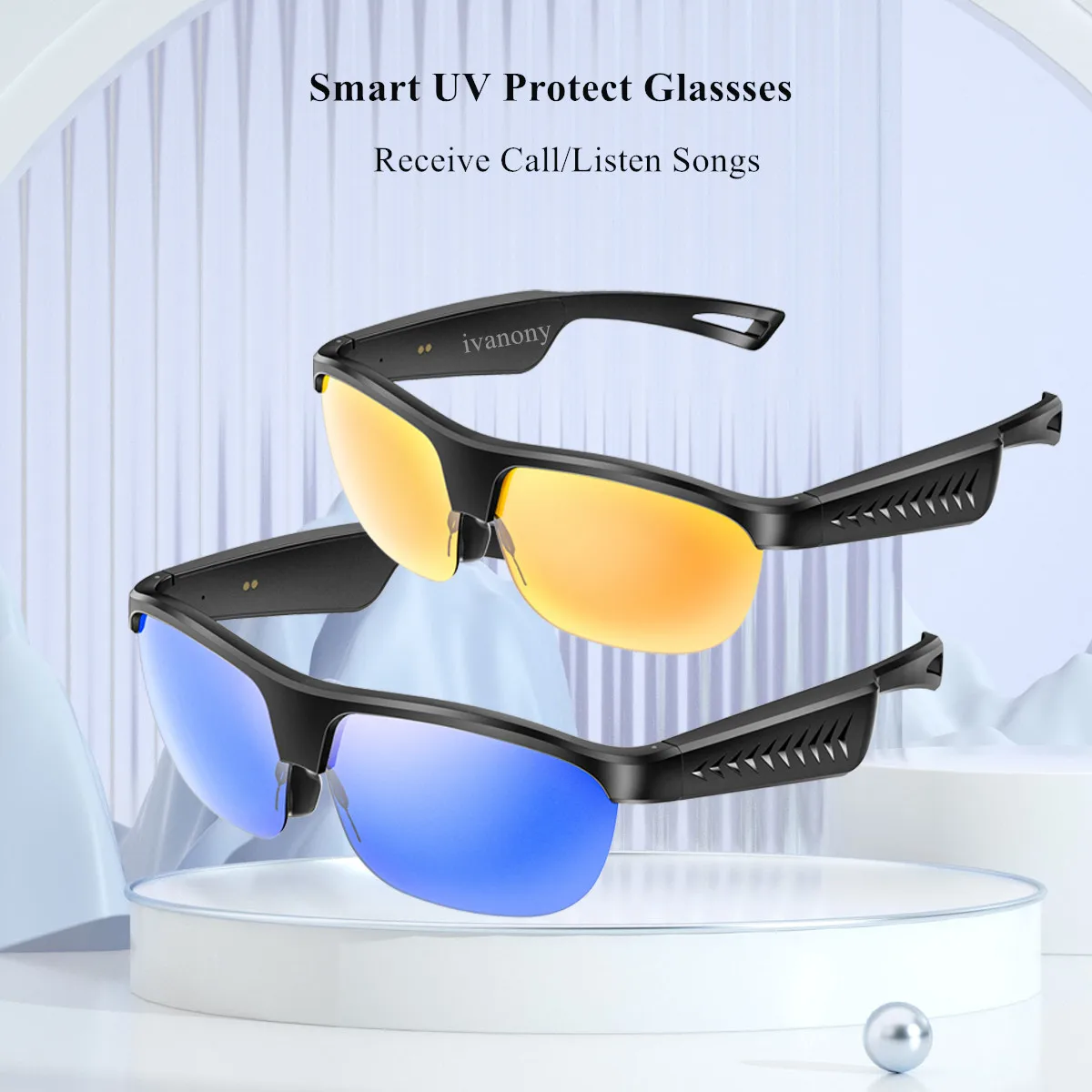 Bluetooth умные очки для мужчин, прозрачные очки, громкие звонки, слушайте песни, высокая защита от ультрафиолета, спортивные солнцезащитные очки для езды на велосипеде
Bluetooth умные очки для мужчин, прозрачные очки, громкие звонки, слушайте песни, высокая защита от ультрафиолета, спортивные солнцезащитные очки для езды на велосипеде