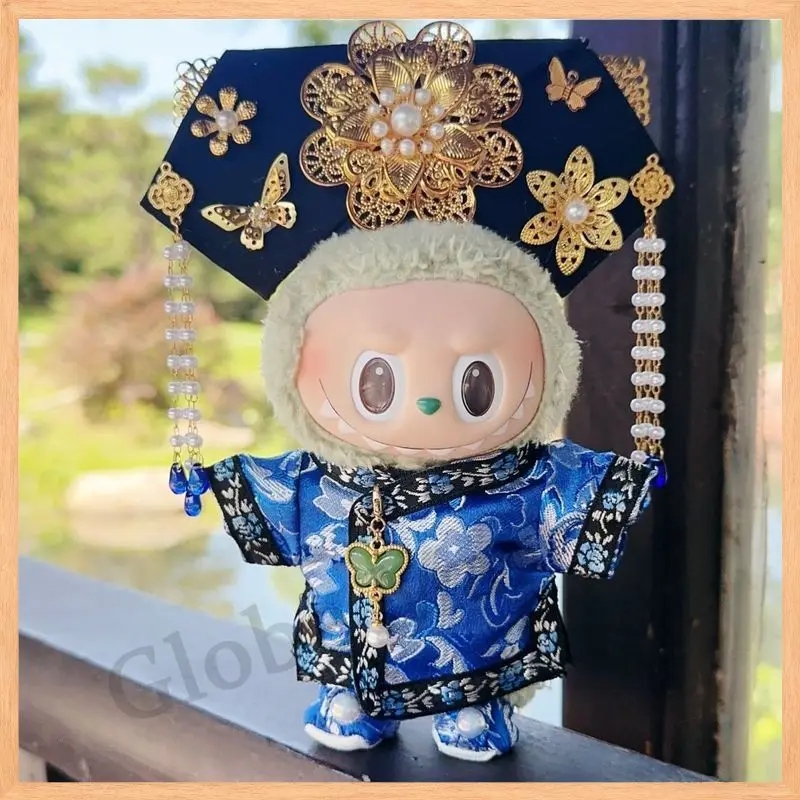 Одежда для кукол Labubu, новый костюм принцессы Ципао в китайском стиле, 17 см, с традиционным китайским кукольным нарядом
Одежда для кукол Labubu, новый костюм принцессы Ципао в китайском стиле, 17 см, с традиционным китайским кукольным нарядом