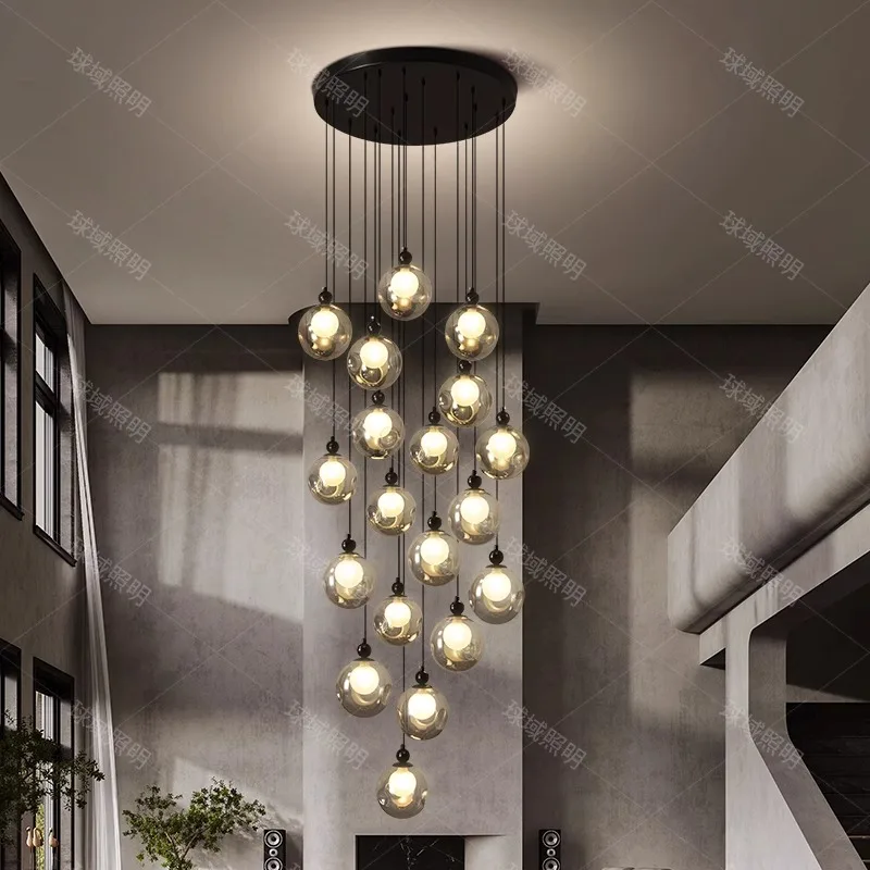 Modern Stair chandelier Pendant lights indoor lighting Ceiling lamp hanging light led Chandeliers for living room indoor lightin
Modern Stair chandelier Pendant lights indoor lighting Ceiling lamp hanging light led Chandeliers for living room indoor lightin