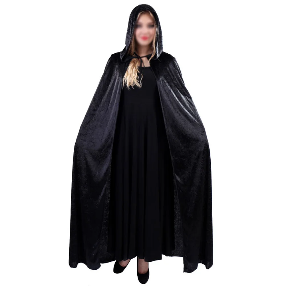 Witch Cloak Wizard Hooded Robe Halloween The Outfit Apparel Clothing Make up Costumes
Witch Cloak Wizard Hooded Robe Halloween The Outfit Apparel Clothing Make up Costumes