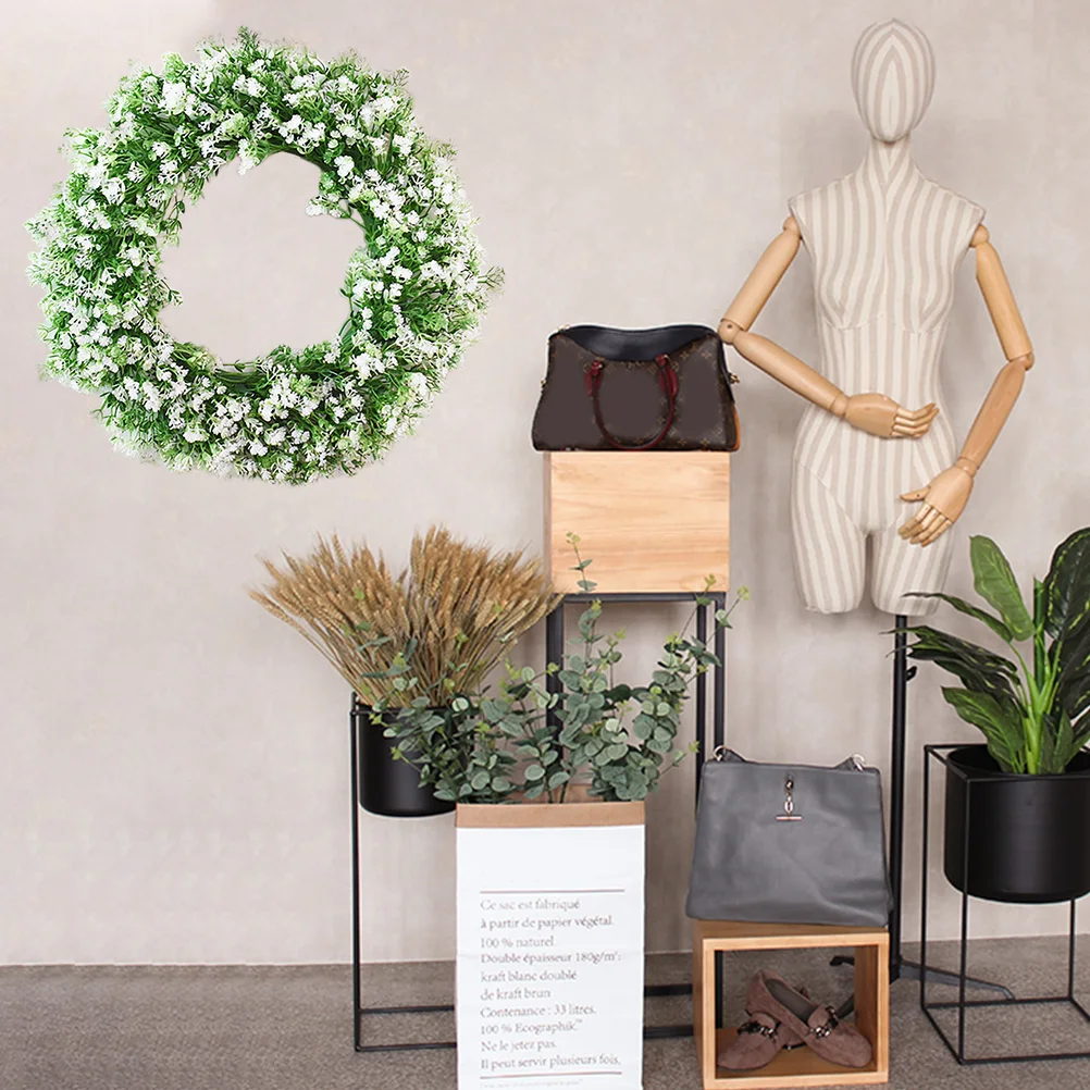 Artificial Wreath Decorations for Door Wedding Photo Prop Non Allergenic Realistic Effect Perfect Gift Party
Artificial Wreath Decorations for Door Wedding Photo Prop Non Allergenic Realistic Effect Perfect Gift Party