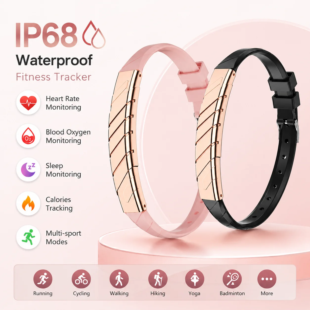 LIGE New No Screen Women Smart Bracelet Heart Rate Blood Oxygen Sleep Monitor Pedometer IP68 Waterproof Sports Couple Smartwatch
LIGE New No Screen Women Smart Bracelet Heart Rate Blood Oxygen Sleep Monitor Pedometer IP68 Waterproof Sports Couple Smartwatch