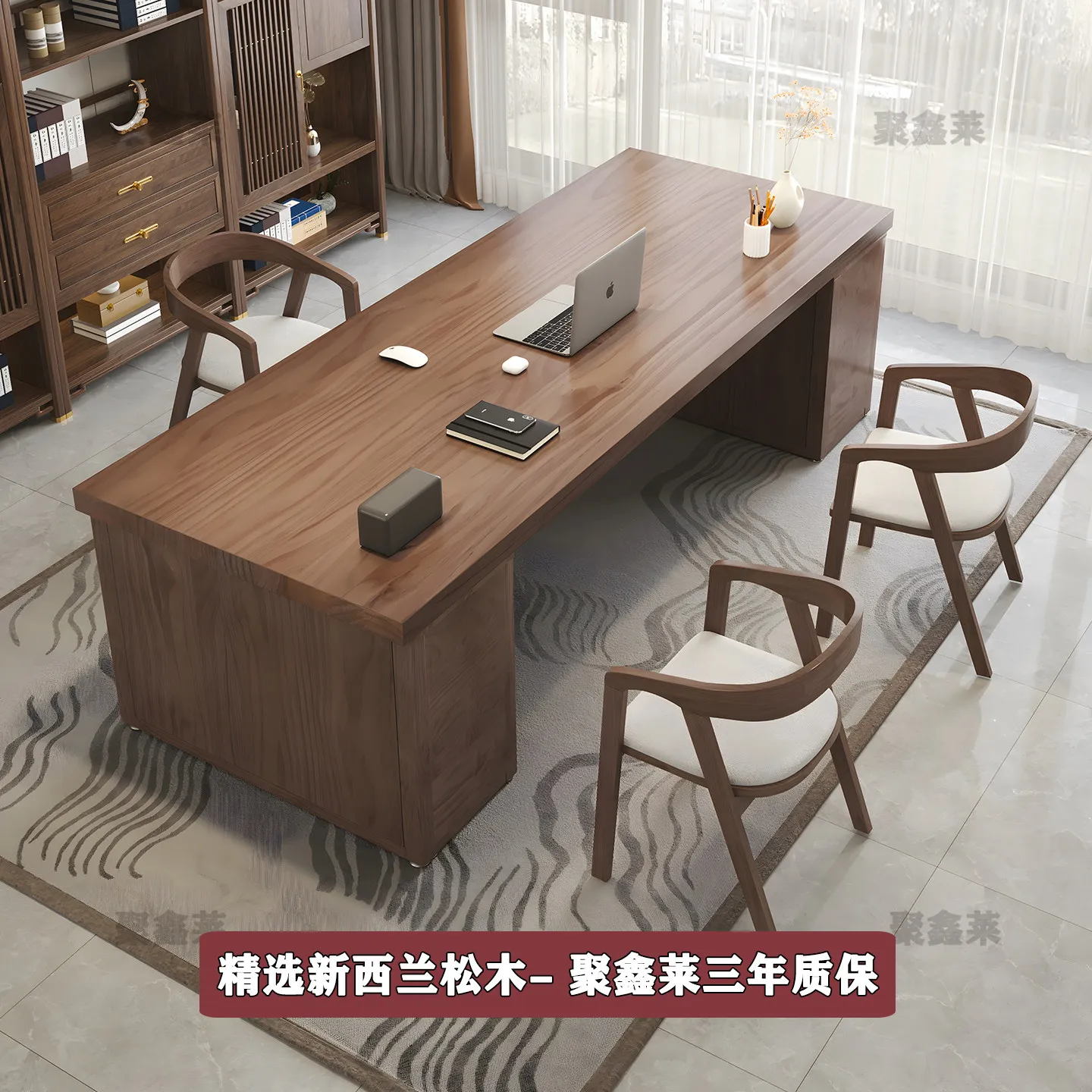 N-9 Solid Wood Home Office Workbench with Drawer Desk
N-9 Solid Wood Home Office Workbench with Drawer Desk