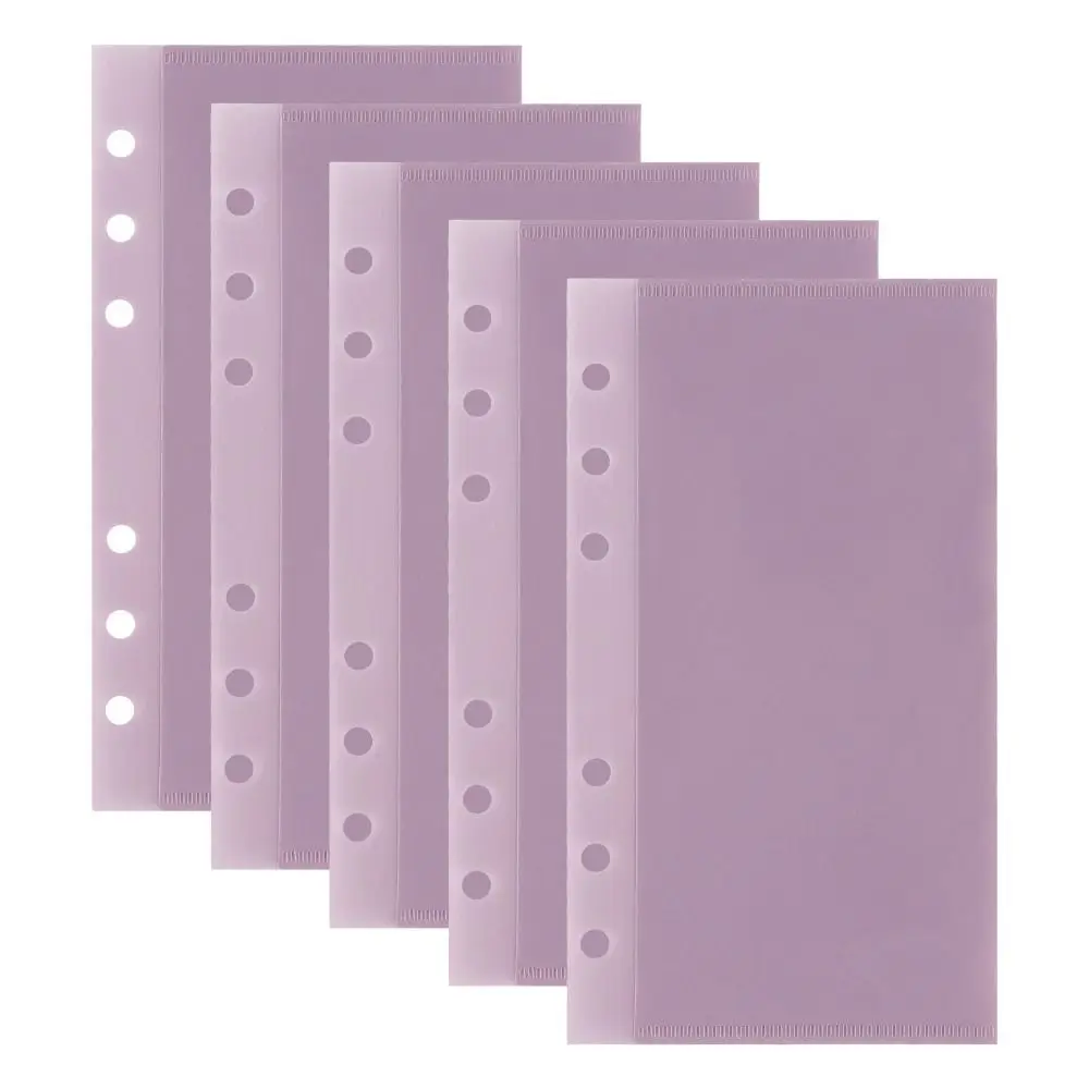 5pcs A6/A7 Binder Folders Inner Page PP 6 Hole Idol Photo Card Holder Colorful Budget Sheet Loose Leaf Inside Paper
5pcs A6/A7 Binder Folders Inner Page PP 6 Hole Idol Photo Card Holder Colorful Budget Sheet Loose Leaf Inside Paper