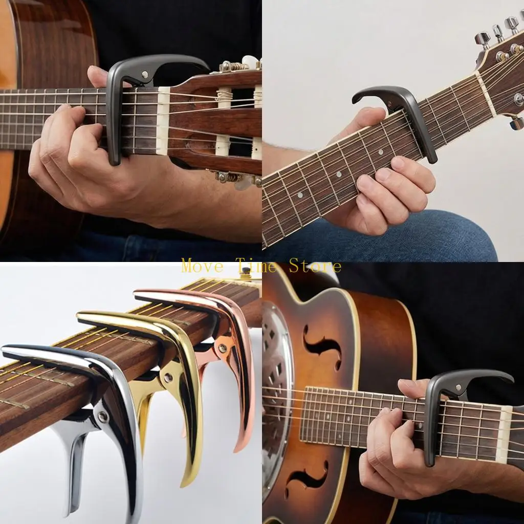 92ME Ergonomic Guitar Capo Comfortable Grip Suitable for Long Rehearsals or Shows
92ME Ergonomic Guitar Capo Comfortable Grip Suitable for Long Rehearsals or Shows