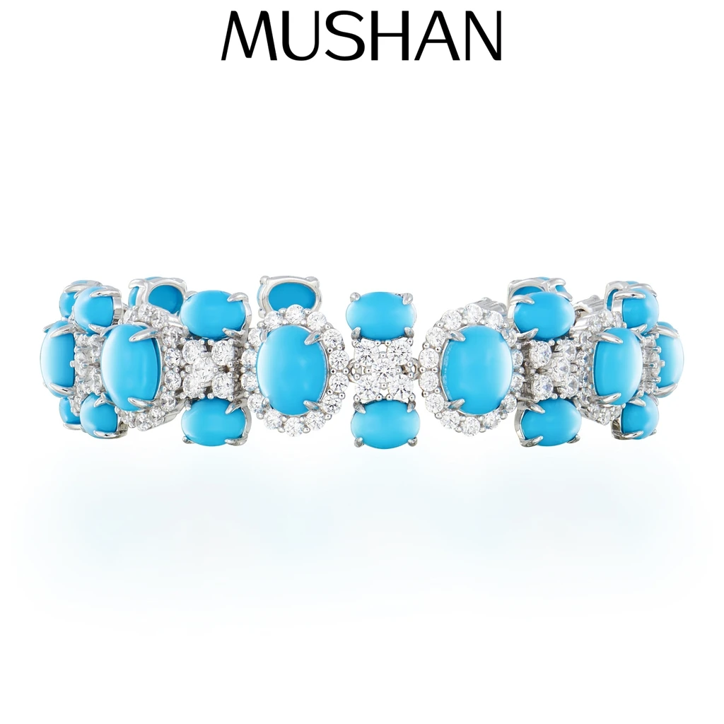 MuShan Jewelry 925 Sterling Silver Bangle 5A CZ Gemstones Fine HCD Diamond Minimalist 925 Sterling Silver Bracelets Accessories
MuShan Jewelry 925 Sterling Silver Bangle 5A CZ Gemstones Fine HCD Diamond Minimalist 925 Sterling Silver Bracelets Accessories