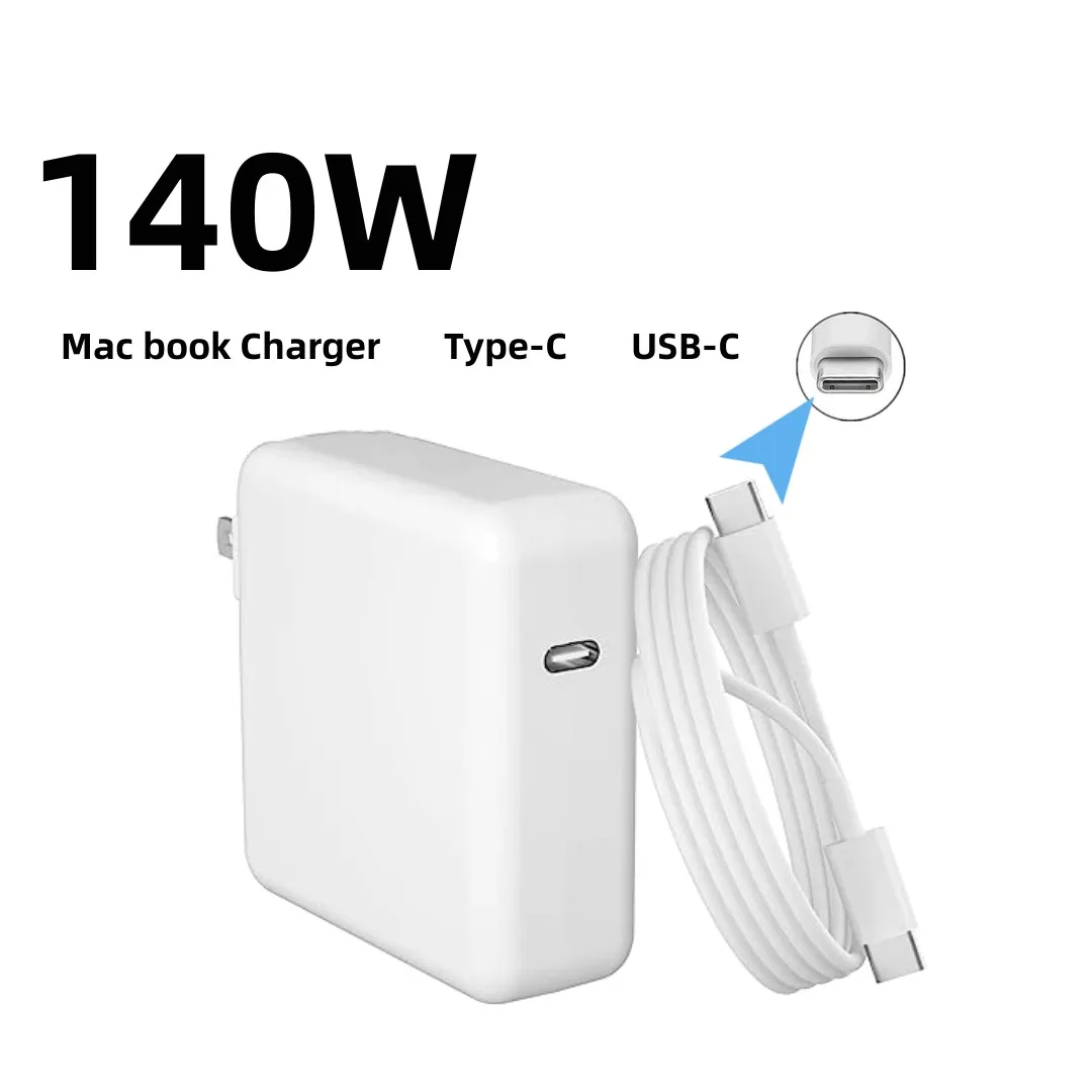 For MacBook Pro 16/15/14/13 Inch Charger 140W - USB C Charger Power Adapter For iPad Pro 2021/2020/2019/2018 with 2M Data Cable
For MacBook Pro 16/15/14/13 Inch Charger 140W - USB C Charger Power Adapter For iPad Pro 2021/2020/2019/2018 with 2M Data Cable