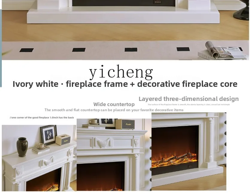 LX Fireplace Decorative Cabinet Villa Carved Vintage Heating Fireplace Furniture Home
LX Fireplace Decorative Cabinet Villa Carved Vintage Heating Fireplace Furniture Home