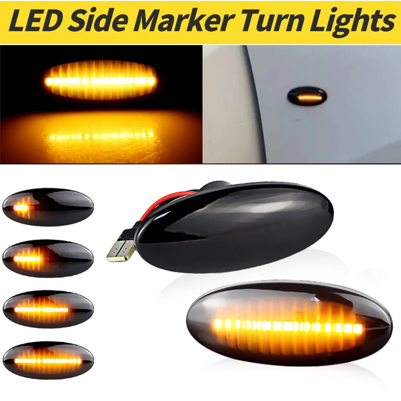2x LED Side Fender Marker Lights For Dongfeng For Peugeot Pick-up For Giad Pickup For Bhamo Pickup For Smart Forfour Turn Lamp
2x LED Side Fender Marker Lights For Dongfeng For Peugeot Pick-up For Giad Pickup For Bhamo Pickup For Smart Forfour Turn Lamp